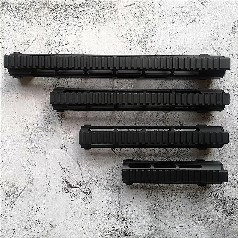 Высокое качество AR-15 M4 MLOK 7, 10, 12, 15 дюймов Тонкий бесплатный поплавок ствольная накладка Пикатинни железнодорожное крепление кронштейн