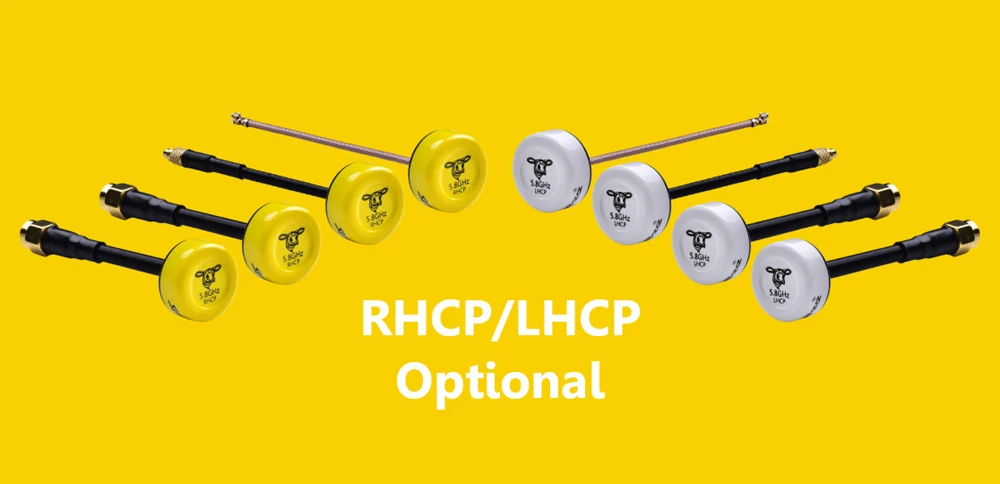 Скоростная Bee 5,8 ГГц 2dBi FPV антенна UFL IPX MMCX RHCP/LHCP для радиоуправляемого дрона самолета FPV очки монитор видео Trandmitter приемник