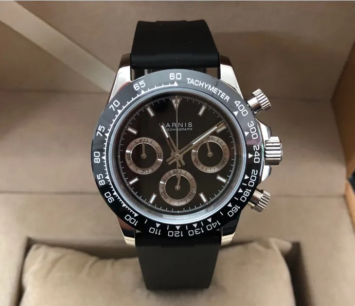 Мужские кварцевые часы PARNIS Цифровые многофункциональные размер 39 мм 5 бар pa88