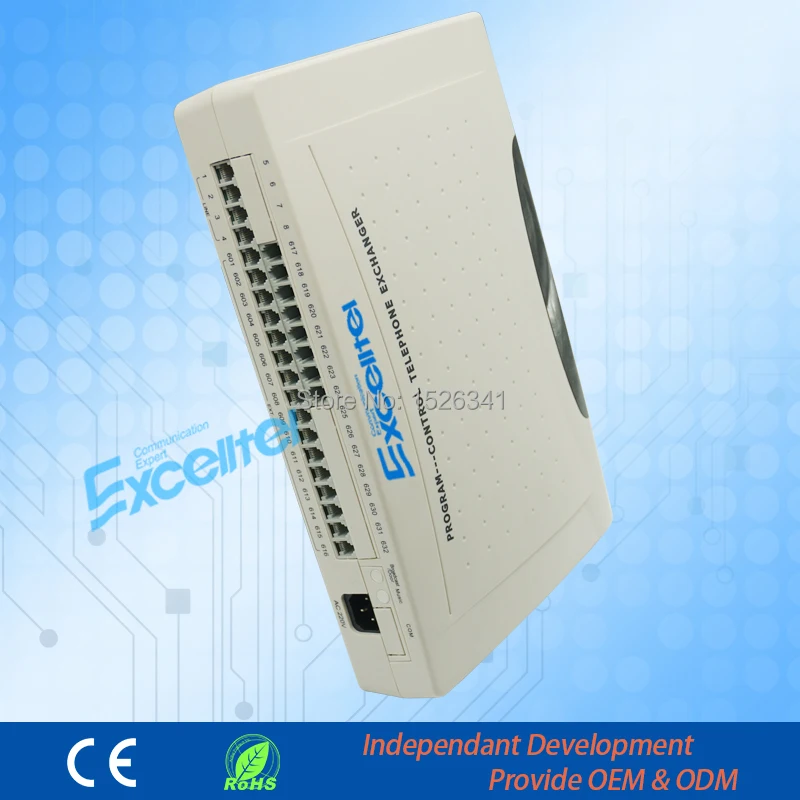 Телефонная система/мини система PBX/CS + 424/ 4 PSTN line 24 extension с трансферным