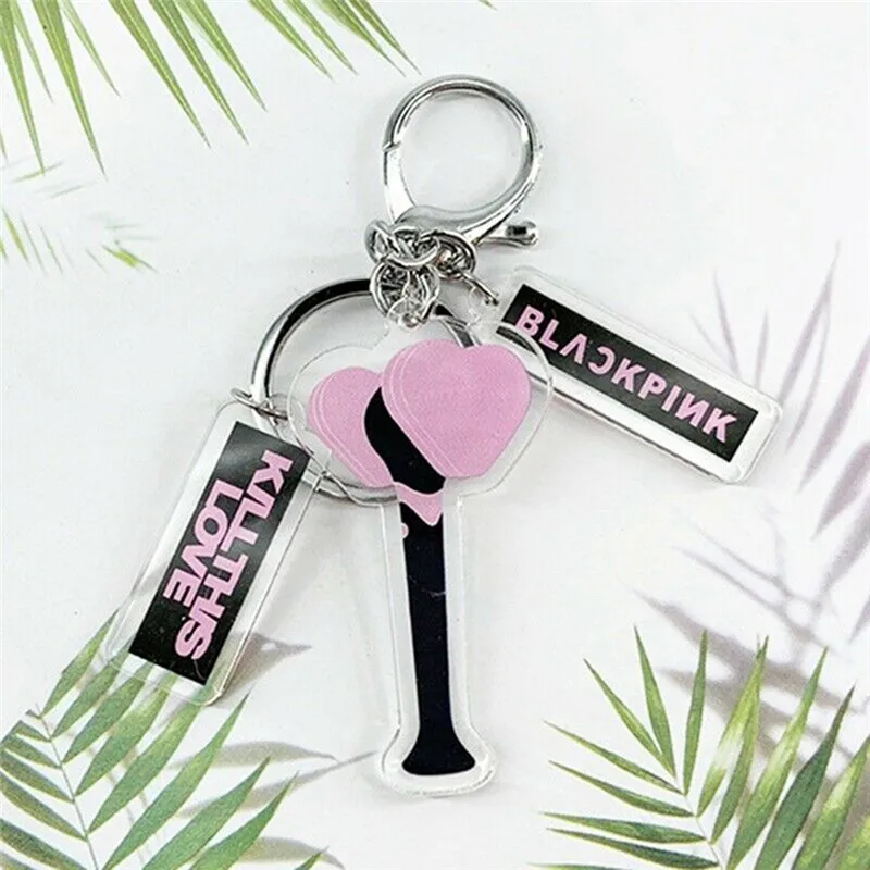 Imixlot Kpop брелок BLACKPINK TWICE GOT7 NCT EXO Album светильник акриловый креативный подвесной брелок