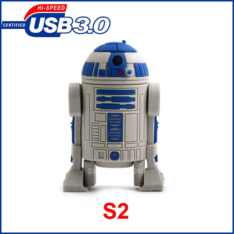 S2 USB3.0 Ручка-накопитель 64 ГБ! USB3.0 накопитель Звездные войны 8 ГБ/16 ГБ/32 ГБ карту флэш-памяти с интерфейсом usb 64 ГБ, карты флэш-памяти флешки - Цвет: S2