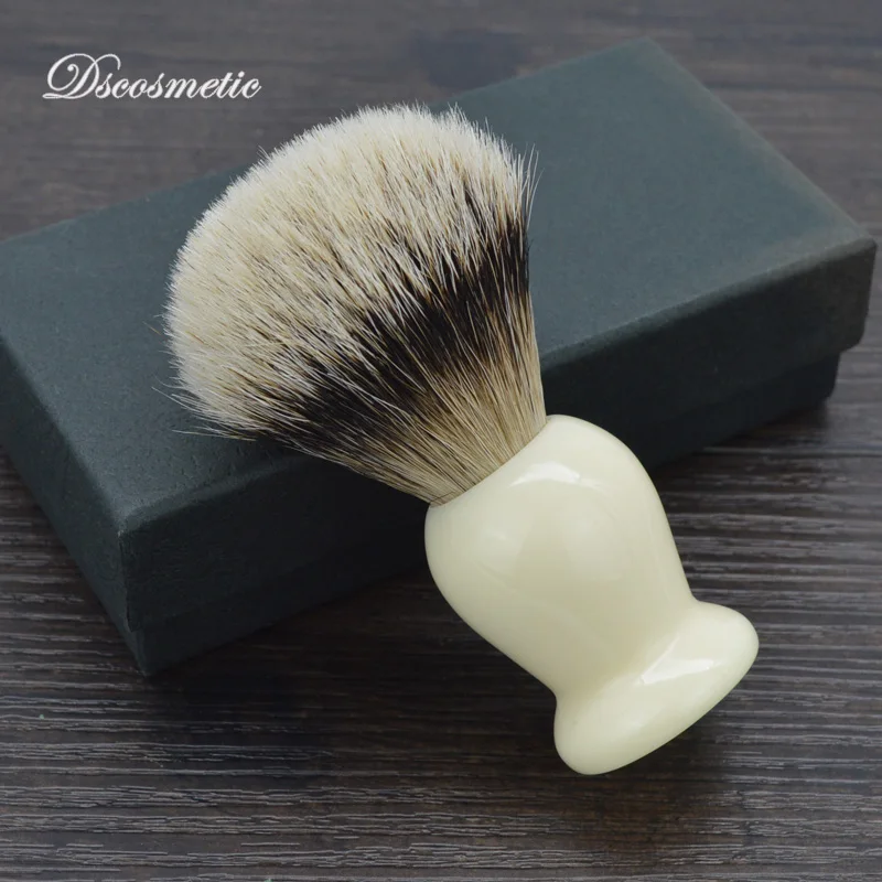 DS density silvertip щетка для бритья из барсука с ручкой из смолы, мужской набор для ухода, щетка от производителей