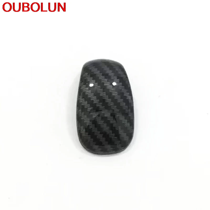 OUBOLUN ABS хромированный матовый карбоновый стиль передняя и средняя зеркальная