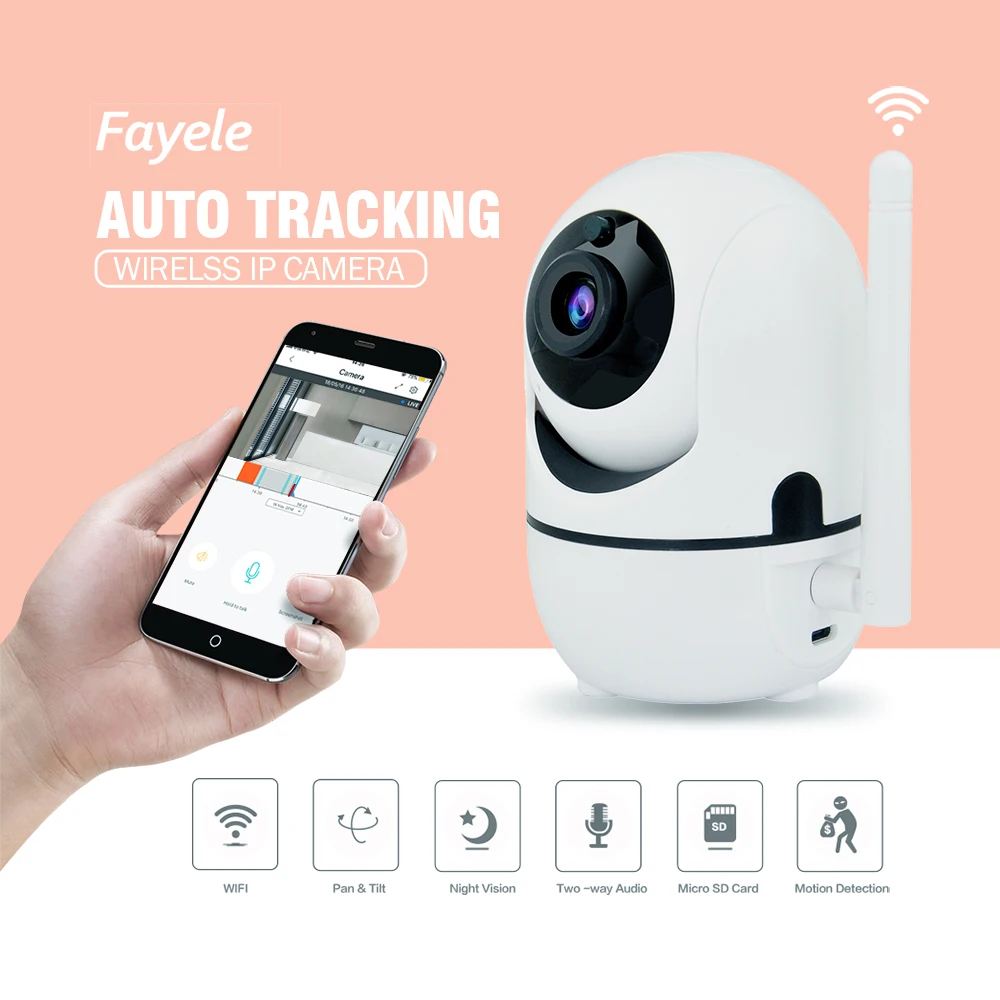 Супер мини беспроводная Wi Fi 1080P IP камера ночного видения двухсторонняя аудио