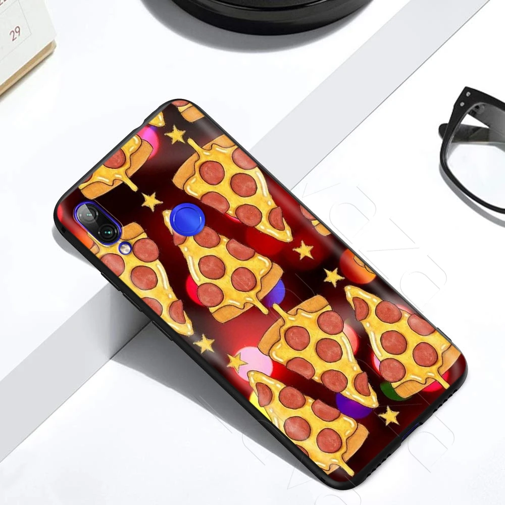 Lavaza Food Pizza Case for Xiaomi Redmi Note 4A 4X 5 5A 6 6A 7 S2 Pro Go Prime Plus |