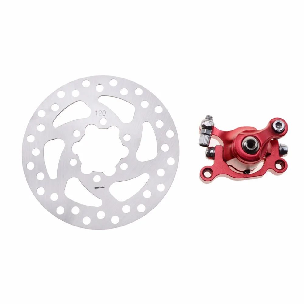 GOOFIT красный тормозной суппорт + 120 мм дисковый Ротор Тормозной передний задний