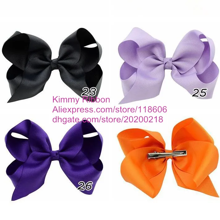 

Free Shipping Wholesale 200pcss 6" HairBows Big Twisted Bow Set Boutique Bow