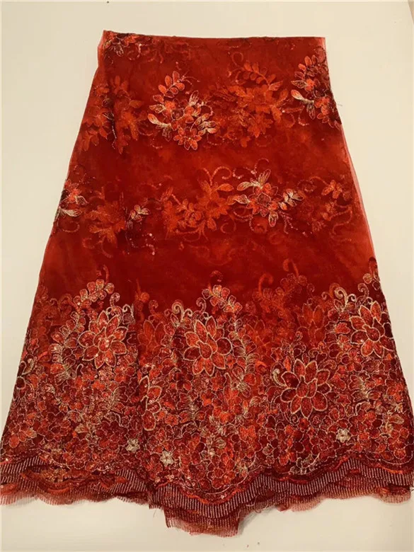 Цветочный стиль с блестками Африканское искусственное кружево золотые блестки