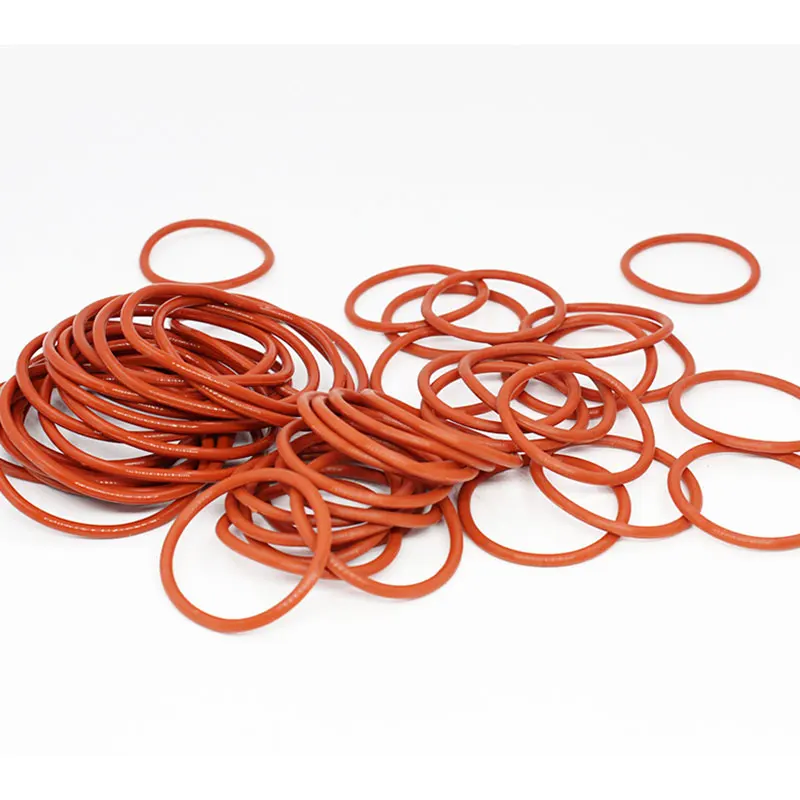 Красное Силиконовое кольцо из силикона/VMQ уплотнительное толщиной 2 5 мм OD 60/75/150*2