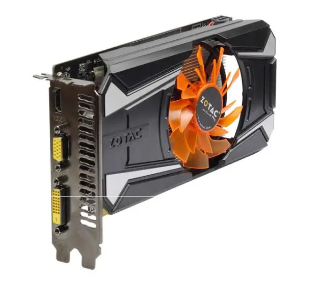Оригинальная видеокарта ZOTAC GeForce GTX 750 Ti 2 Гб 128 бит GDDR5 видеокарты для nVIDIA GTX750Ti GTX 750Ti 2GD5 Hdmi Dvi VGA