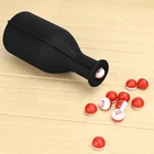 1 Набор, бильярдная игра Келли пул, шейкер, бутылка со стандартным набором из 16 пронумерованных шариков с горохом, аксессуары для бильярда