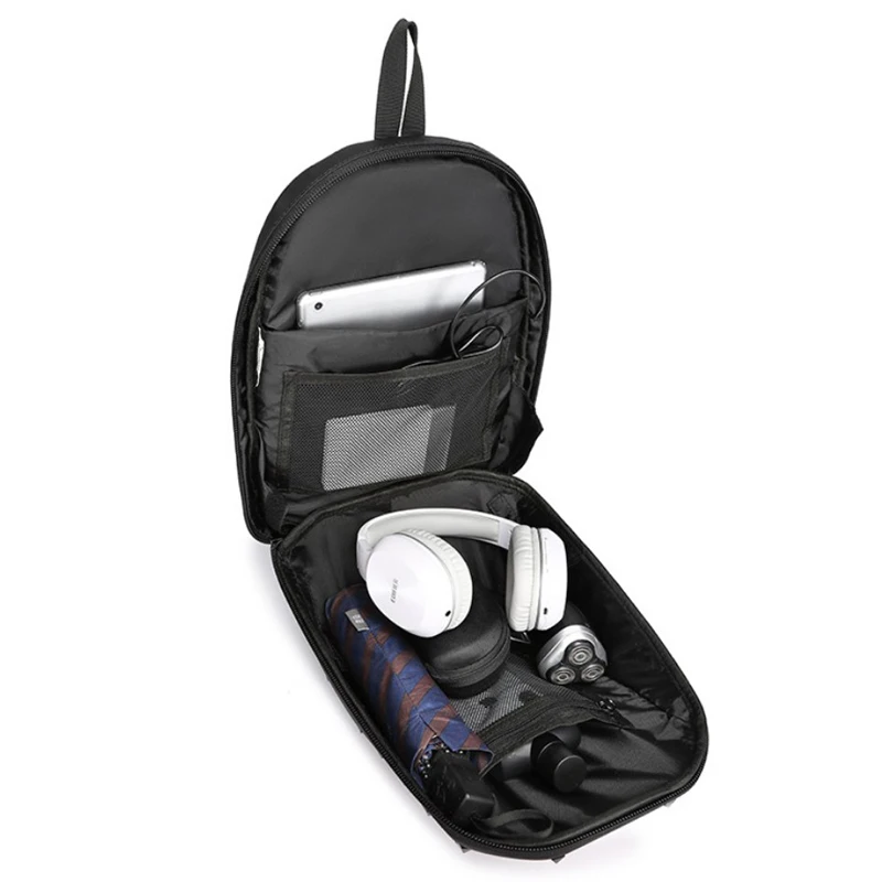 OUTWALK новые сумки через плечо для мужчин с usb-зарядкой нагрудная сумка заклепками