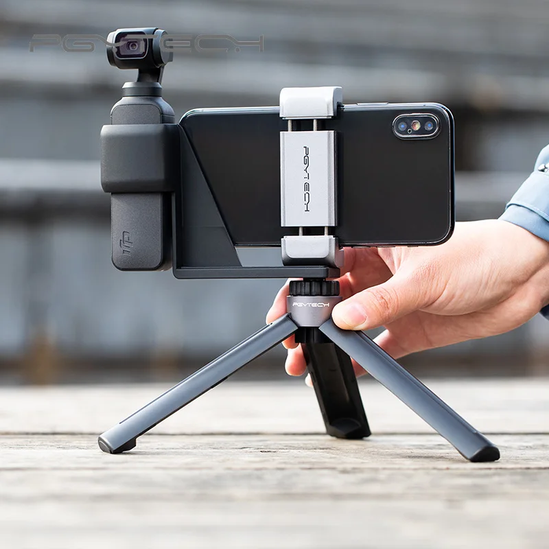 

Держатель PGYTECH для телефона, кронштейн для DJI Osmo Pocket, комплект аксессуаров для расширения и удлинитель штатива для DJI Osmo Pocket