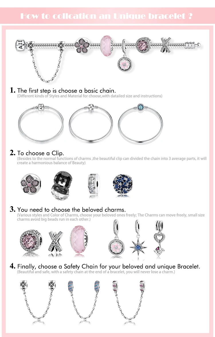 Светильник с красными искрящимися сердечками, 925 пробы серебристыми бусинами, подходит для оригинального браслета Pandora, роскошное Изготовление ювелирных изделий своими руками
