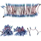1000 шт. WS2811 Светодиодный пиксельный модуль 12 мм IP68 красный зелёный синий рассеянный адресный для буквенного знака DC 5 В + контроллер T1000S + адаптер питания