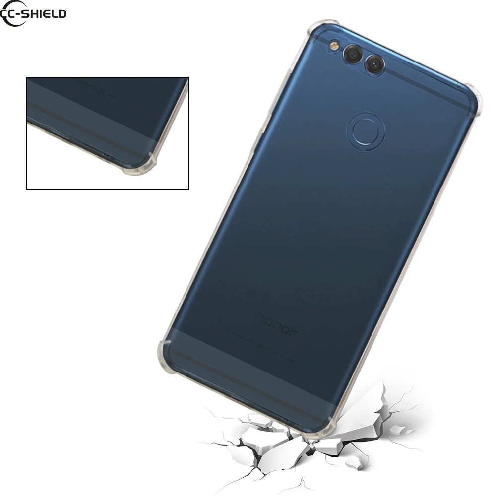 Мягкий чехол для Huawei Honor 7X BND L21 ультра тонкий прозрачный ТПУ силиконовый X7 BND-L21