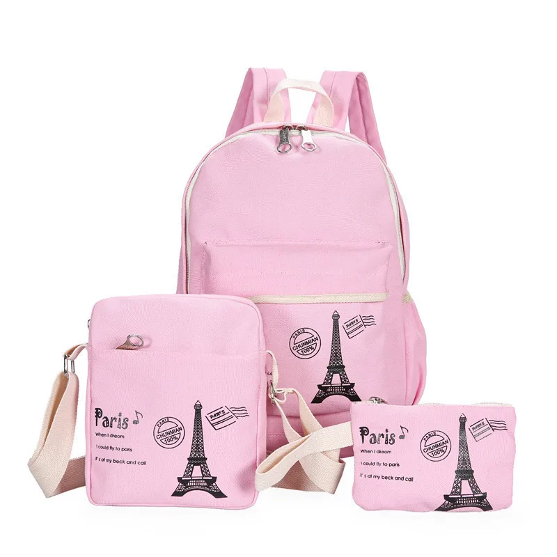 Школьные сумки для девочек-подростков, Большой Вместительный школьный рюкзак для девушек, повседневный рюкзак с принтом для путешествий, м...