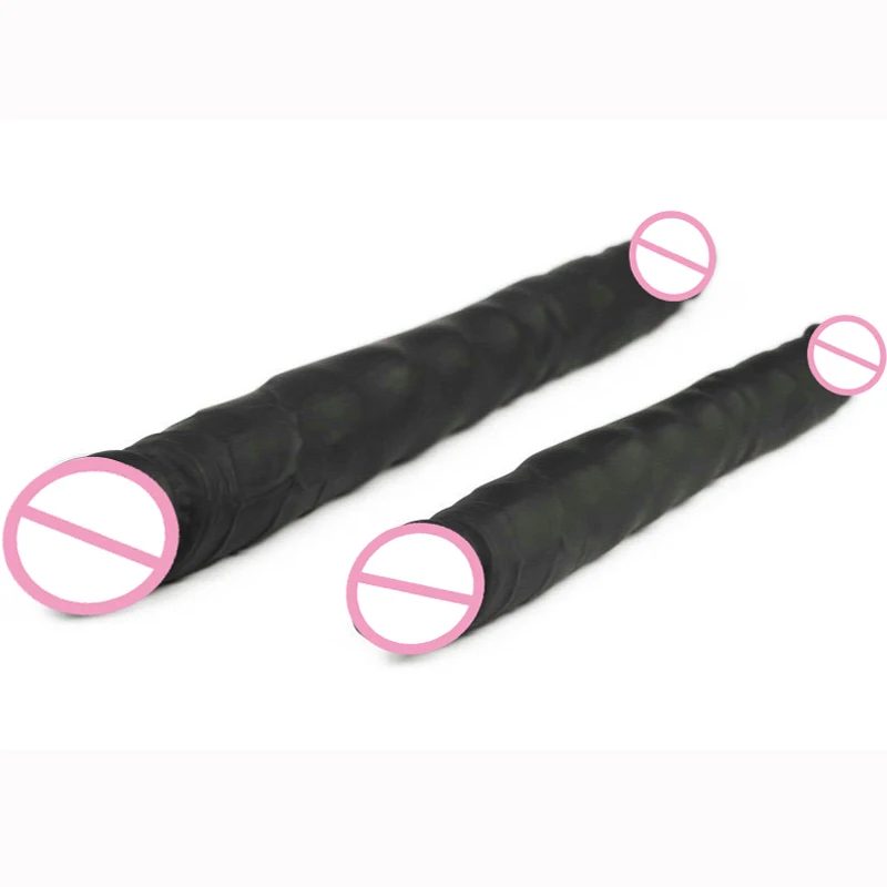 Супер длинный двойной фаллоимитатор силиконовый реалистичный пенис сексуальные