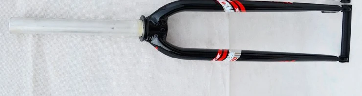 black red Жесткая вилка для велосипеда 2" 27,5" 2" алюминиевая горная Велосипедная вилка для шоссейного велосипеда жесткая Р32 модель дискового тормоза - Цвет: black red