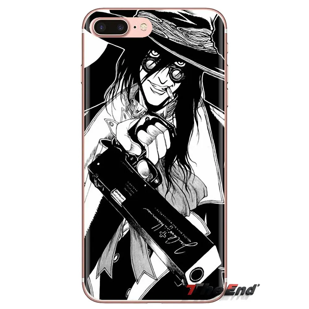 Silicone Phone Cover Anime Hellsing Alucard Fan For Xiaomi Mi3 Samsung A10 A30 A40 A50 A60 A70 Galaxy S2 Note 2 Grand Core Prime |