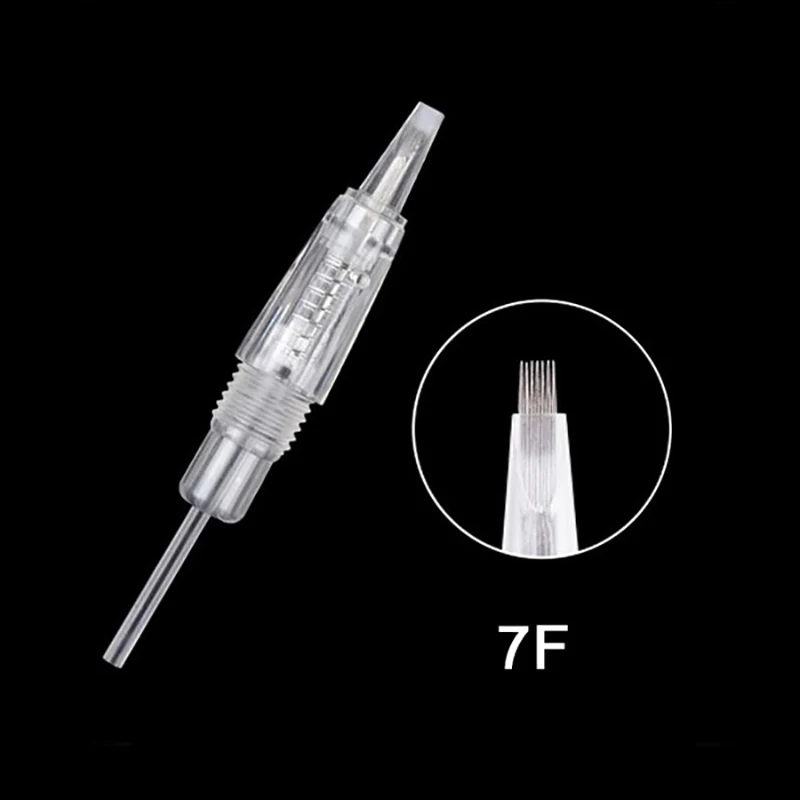 30pcs/lot Disposable Screw Tattoo Needle Cartridge For Premium Charmant Permanent Machine 1RL 3RL 5RL 7RL 3F 5F 7F | Красота и