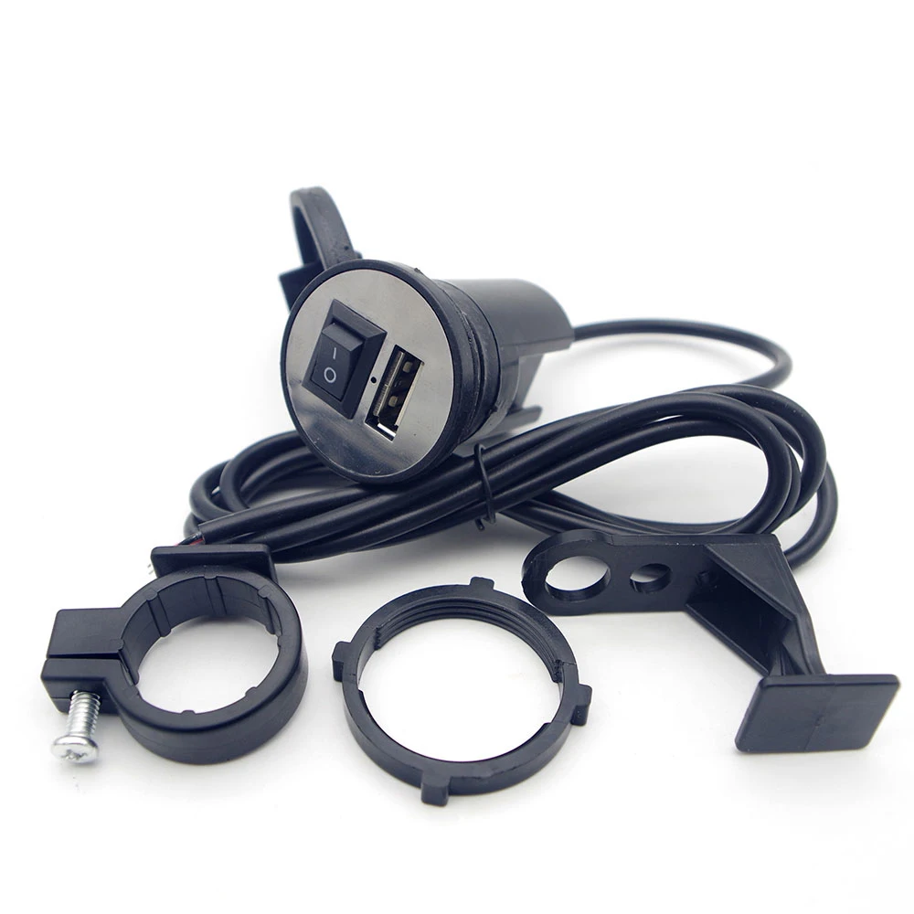 Usb мото Зарядное устройство мотоцикла cargador usb порт телефон для honda xr 250 kawasaki versys 1000