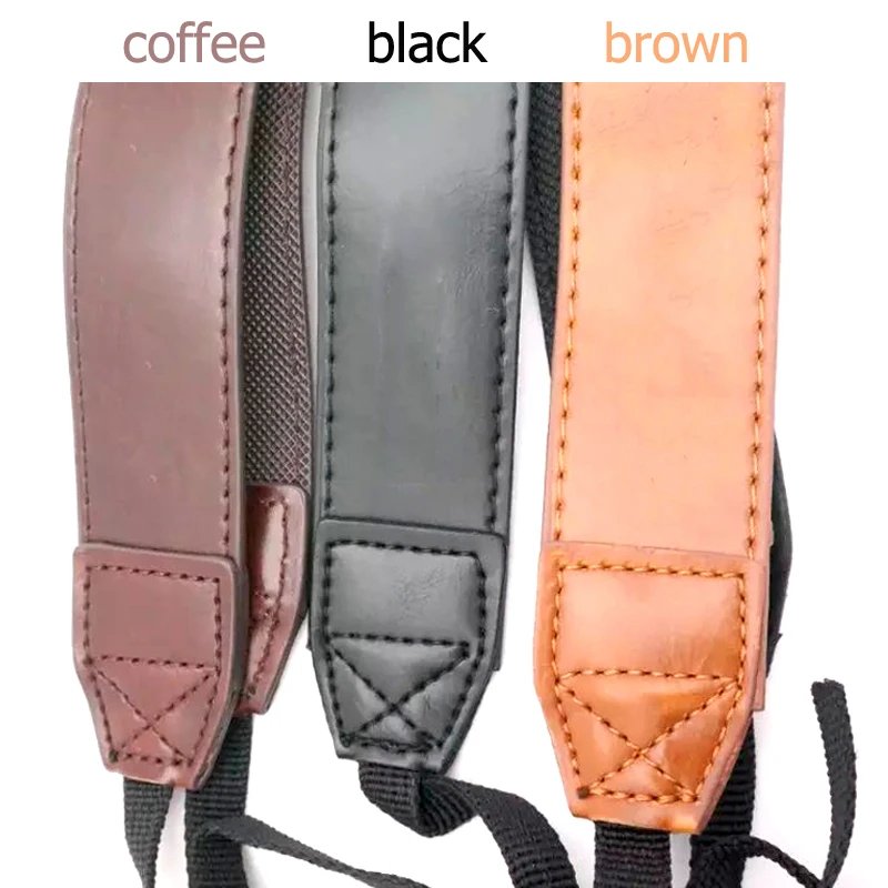 Универсальный регулируемый наплечный ремень из искусственной кожи для камеры Sony