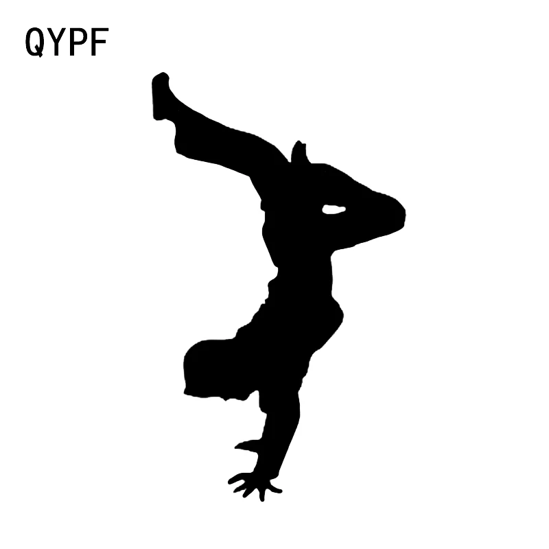 

QYPF 8.7*14.7 Coolest Gymnastics Decor Car Sticker Vinyl Accessories Decals Black/Silver C16-2059