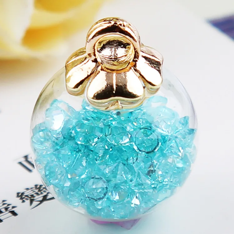 Корень 10 шт./упак. 17 мм с украшением в виде кристаллов со стеклянными круглыми