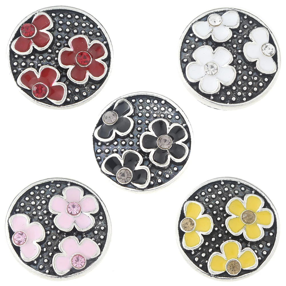 

JaynaLee 18-20mm Metal Ginger Snap Button Fit Ginger Snaps Bracelets Jewelry for women men gifts GJS4638