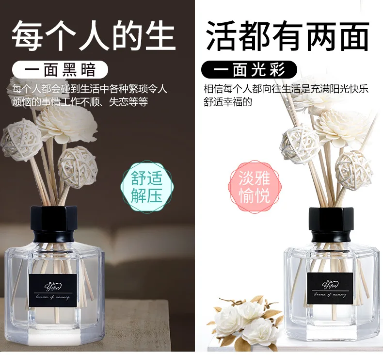 1 шт 50 мл домашний декор ароматерапия наборы масел диффузор тростник палочки лаванда; Жасмин океан османтус гардения лимон Хон и т. Д