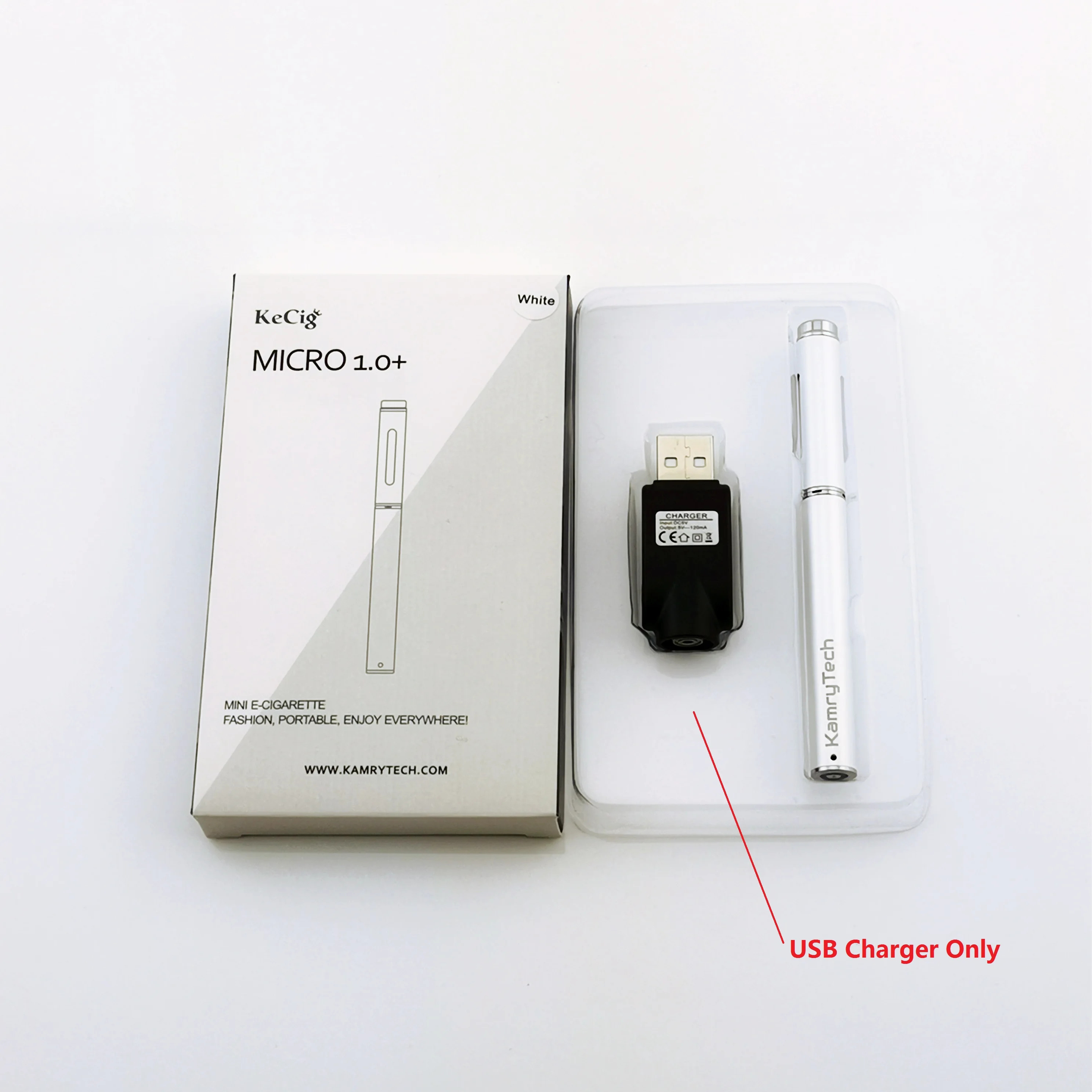Оригинальное Kamry USB зарядное устройство DC 5V 120mA адаптер для Micro Vapor мини