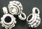 

Fashion Tibetan Silver Jewelry Charm CUP Bail Bead