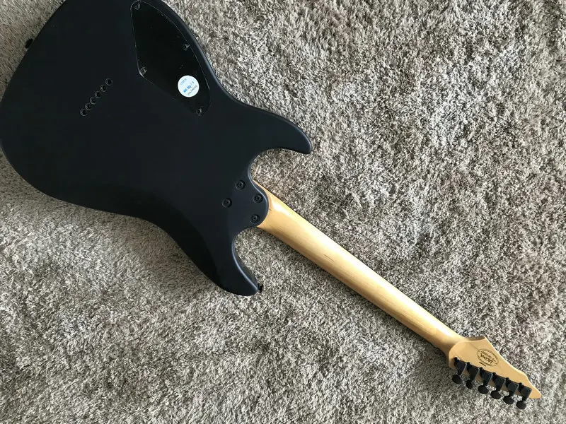 Custom гитарный магазин оригинальный и подлинный Лагуна электрогитара черный цвет