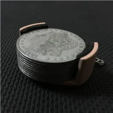 Монета самосвал + 10 шт. монеты палочки (версия Моргана) волшебные фокусы