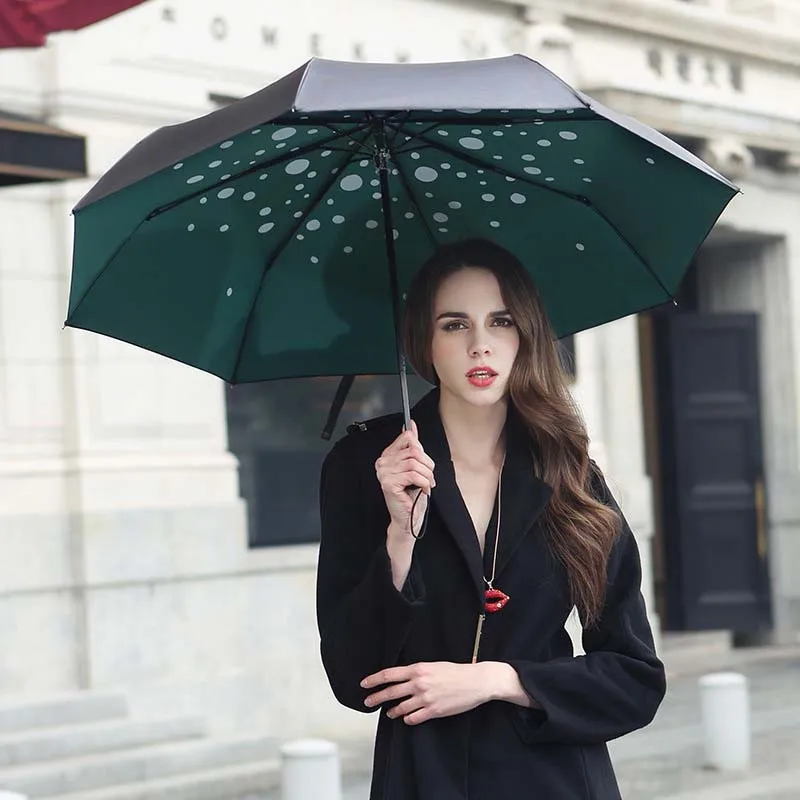2016 мода стиль бесплатная доставка известный бренд зонтик 2 цвет для продажи дождь
