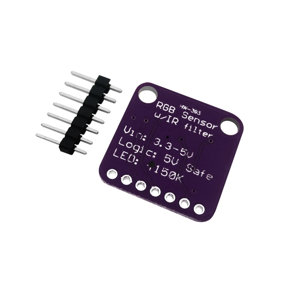 1 шт. модуль платы для разработки цветного датчика RGB TCS34725 шт.|rgb color sensor|color sensorsensor