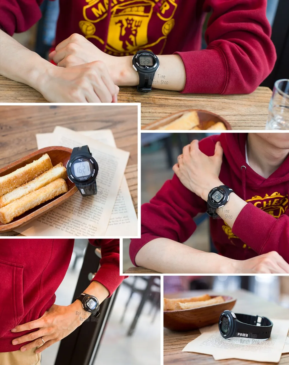 PUMA watch мужские часы мужские Современная Модные спортивные часы женщины Наручные