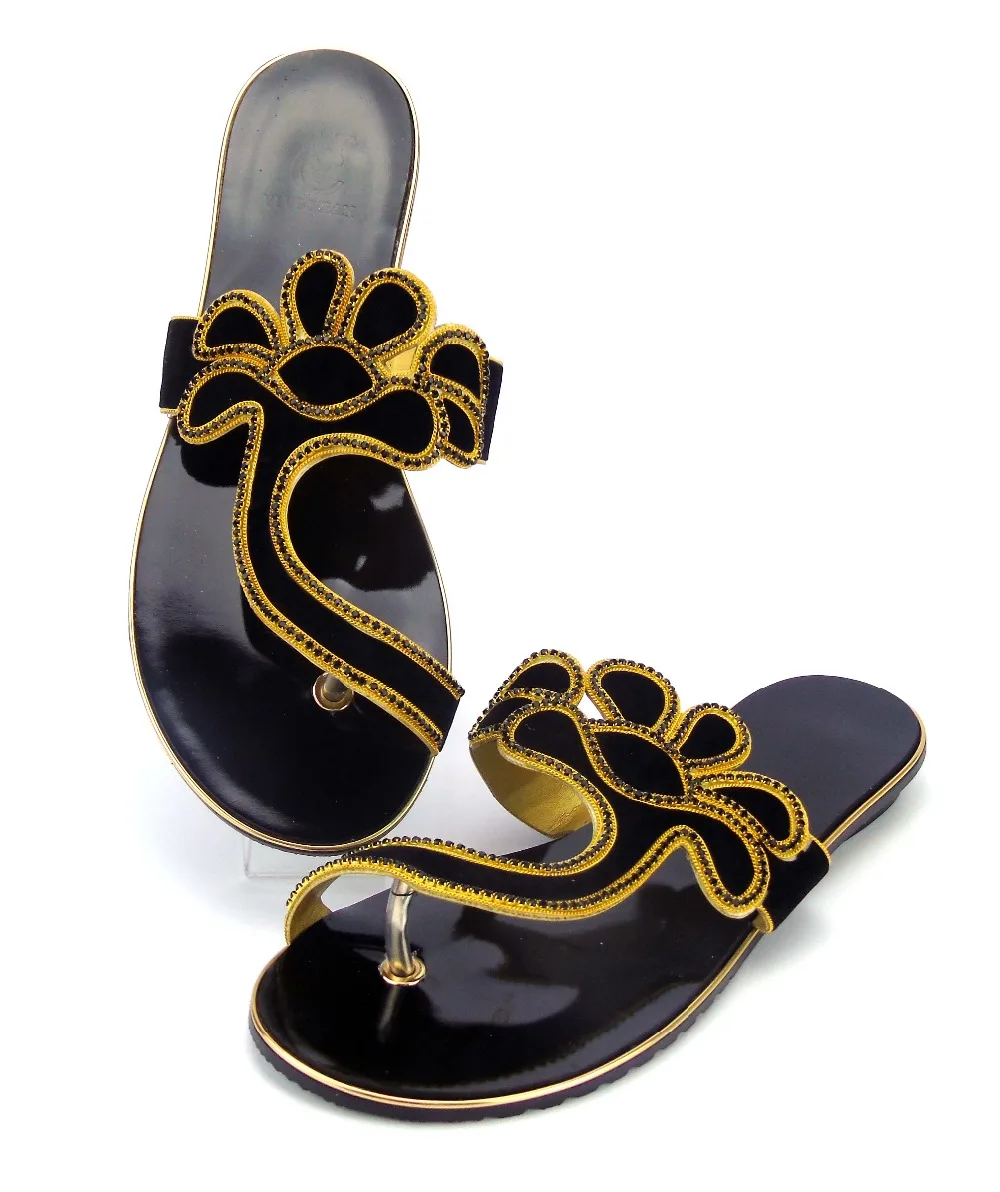 Новое поступление туфли-лодочки со стразами в африканском стиле летние женские