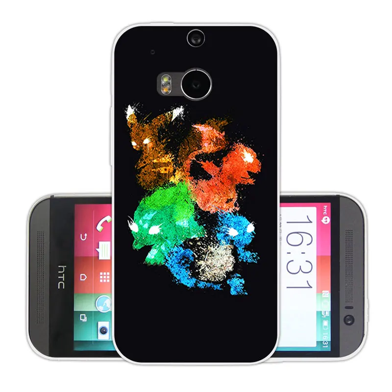For HTC One M8 M8s Case M8/M8S Cell Phone Cases Soft Tpu Marbles Back Cover M8/ M 8 S /M Silicone Funda |