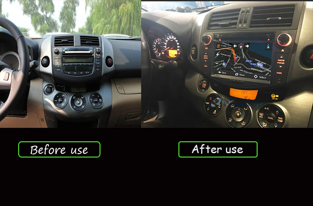 Автомобильный DVD плеер 2 Din для Toyota RAV4 2006 2007 2008 2009 2010 руль сенсорный GPS навигация