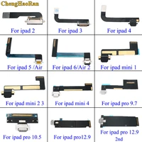 chenghaoran for ipad 2 3 4 5 6 air 2 mini 1 2 3 4 pro 9 7 10 5 12 9 connector power usb charger charging port plug flex cable