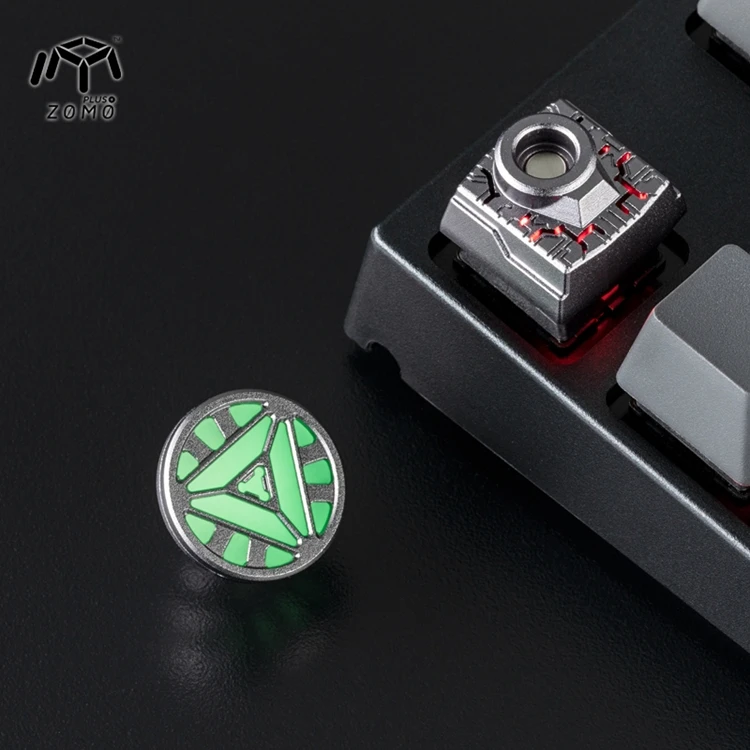 Zomo ironman реактор Artisan Keycap CNC Анодированный Алюминиевый совместимый Cherry MX переключатели