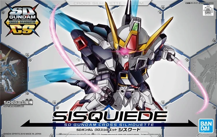 Bandai Gundam SD BB GUNDAM крест силуэт мобильный костюм сборные модели наборы экшн фигурки