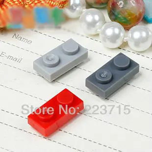 S482 50 шт * специальные пластины 1x2 Вт. Ручки с обеих сторон блочные кирпичи для