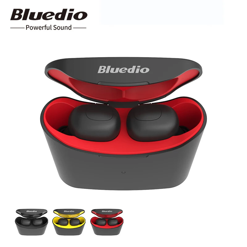 Bluedio T-elf TWS Bluetooth наушники 5,0 с зарядкой boxin ear Спортивные Беспроводные наушники для музыки и сотовых телефонов