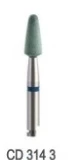 CD3143 1 шт. Стоматологическая оральная керамическая алмазная шлифовальная машина быстрая полировка циркония полная фарфоровая коронка полировка для использования угловых наконечников - Цвет: CD3143