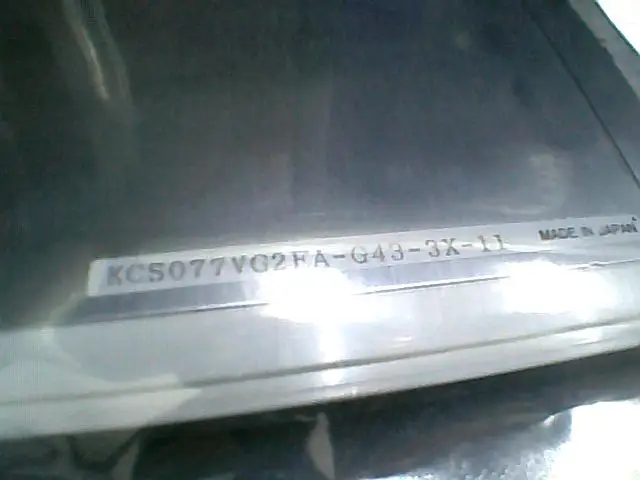 

KCS077VG2EA-G43-3X-11 LCD Displays