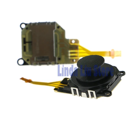 2 шт./лот, черный сменный 3D аналоговый джойстик, кнопка для PSP 3000/PSP3000 PSP 3001 3004 300X